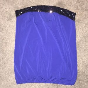 Stretchy Sequin Tube Top